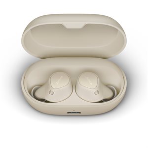Écouteurs-boutons véritablement sans fil Elite 7 Pro à annulation active du bruit - or / beige