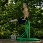 Stamina Outdoor Fitness Workout Multi-Station Green