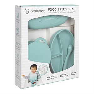 Bazzle Baby Foodie Feeding Set Mint