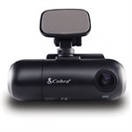 Cobra SC 201 Dual-View Smart Dash Cam with Built-In Cabin View - Black