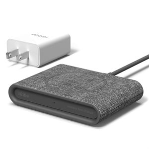 Mini tapis de recharge sans fil iOttie iON, gris