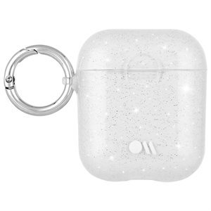 Case-Mate AirPods Hook Ups Case Sheer Crystal, Clear