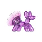 Case-Mate Balloon Dog Stand Ups, Sheer Crystal Purple