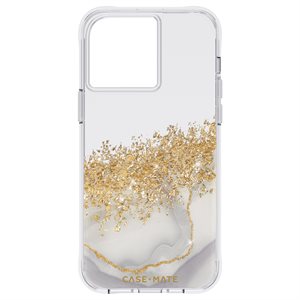 Case-Mate Karat Marble with Antimicrobial Protection for iPhone 14 Pro Max 