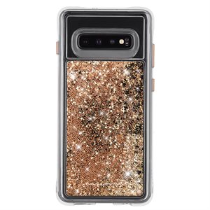 Case-Mate Waterfall for Samsung Galaxy S10 Plus, Gold