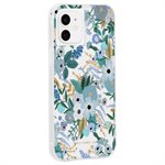 Case-Mate Rifle Paper Case for iPhone 12 Mini with Micropel - Garden Party Blue