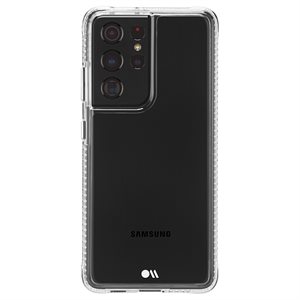 Étui Case-Mate Tough Clear pour Samsung Galaxy S21 Ultra avec Micropel - transparent