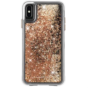 Étui Case-Mate Waterfall pour iPhone Xs Max, or