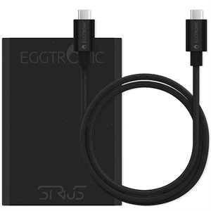 Adaptateur secteur universel USB-C de 65 W Einova Sirius (MS Bdl BK)