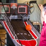 Escalade Triumph Playmaker Double Shootout Indoor Mini Basketball Game Set