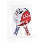 STIGA Flow Outdoor 2-Player Table Tennis / Ping Pong Racket and Ball Set