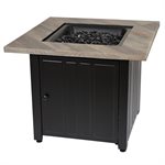 Endless Summer The Harper 30" Square Gas Fire Pit