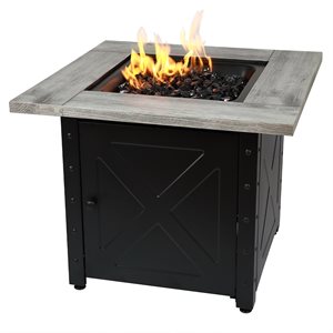 Endless Summer The Mason 30" Square Gas Fire Pit
