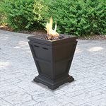 Endless Summer Propane Gas Outdoor Fireplace, Small - Black