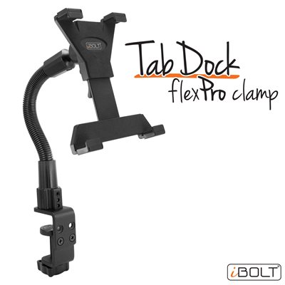 Support iBolt TabDock FlexPro Clamp pour tablettes de 7 à 10 po
