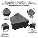 Landmann Brooke / Barrone Fire Pit Cover - Black