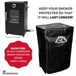 Landmann 26 inch Electric Smoker Cover - Black