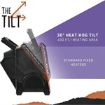 Heat Hog 9,000 BTU LP Propane Portable Heater - Black