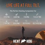 Chaufferette portable Heat Hog au propane 18 000 BTU