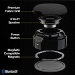 Scosche BoomCan MS Magn Wireless Speaker Black