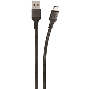 Scosche câble USB C à USB-C noir 10 pi CC26WTi