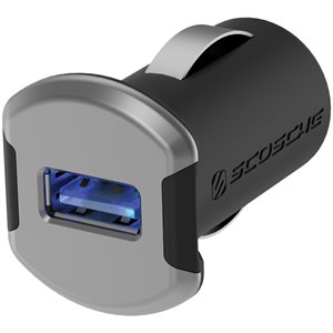 Scosche Revolt Single Port USB Mobile Charger Grey