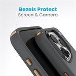 Étui Speck Presidio2 Pro avec MagSafe pour iPhone 15 Pro, gris