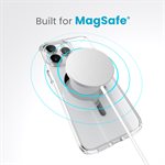 Speck Presidio case with MagSafe for iPhone 15 Pro Max, Clear